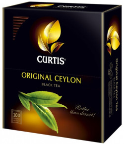 Чай черный Curtis "Classic Ceylon" с/я, 100пак*1,7гр.