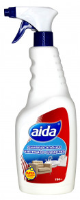 Универсальное чистящее средство AIDA 750 мл (для текстиля, для сантехники) с триггером